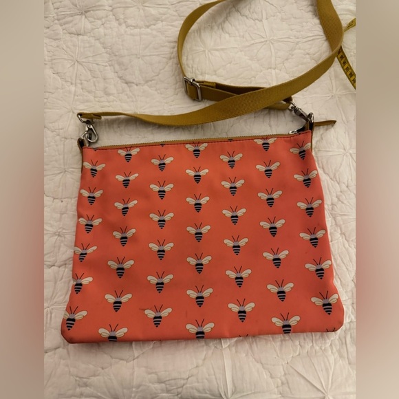 FOSSIL Bumble Bee Crossbody Messenger Shoulder Bag - Picture 6 of 10